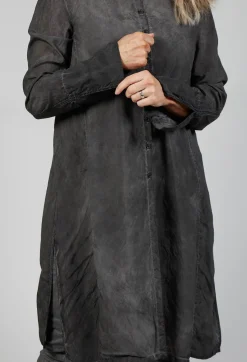 Rundholz Mainline Dresses^Shirt Dress in Coal Cloud