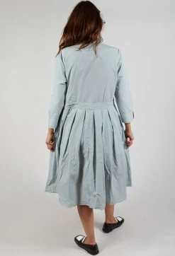 Aequamente Dresses^Shirt Dress in Ghiaccio