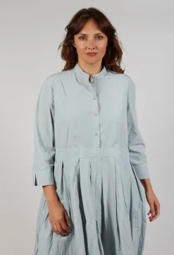 Aequamente Dresses^Shirt Dress in Ghiaccio