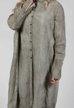 Rundholz Mainline Dresses^Shirt Dress in Hay Cloud
