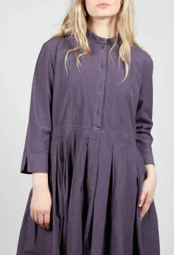 Aequamente Dresses^Shirt Dress in Melanzana