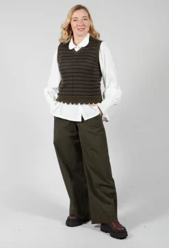 Les Filles d'Ailleurs Tops^Shirt with Gathered Cuffs in White