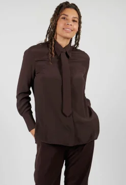 Mei Meij Shirts & Blouses^Shirt with Tie in Java