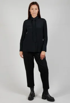 Mei Meij Shirts & Blouses^Shirt with Tie in Nero