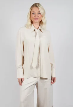 Mei Meij Shirts & Blouses^Shirt with Tie in Sandshell