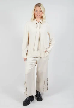 Mei Meij Shirts & Blouses^Shirt with Tie in Sandshell