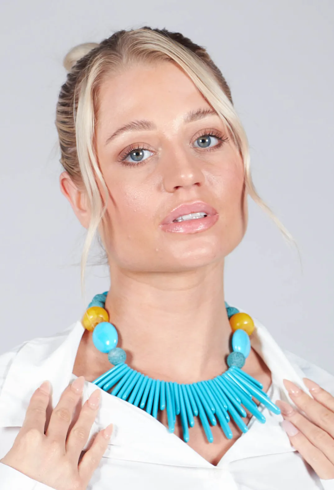 Beatrice Markatos Necklaces^Short Beaded Choker Necklace