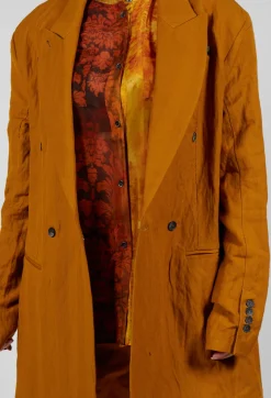 Masnada Coats^Short Coat in Tumeric