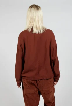 Album Di Famiglia Shirts & Blouses^Short Collar Shirt TBC in Rust