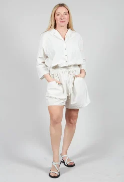 Album Di Famiglia Jumpsuits^Short Jumpsuit in White
