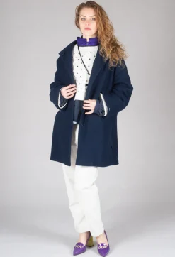 Elemente Clemente Coats^Short Mande Coat in Dark Night