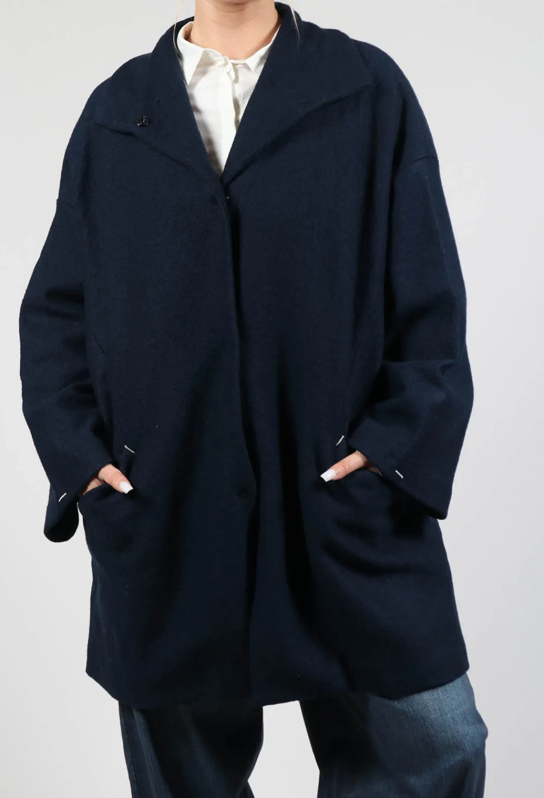 Elemente Clemente Coats^Short Mande Coat in Dark Night