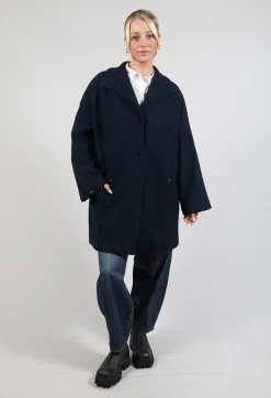 Elemente Clemente Coats^Short Mande Coat in Dark Night