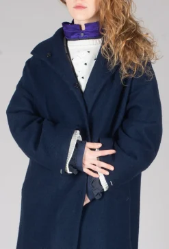Elemente Clemente Coats^Short Mande Coat in Dark Night