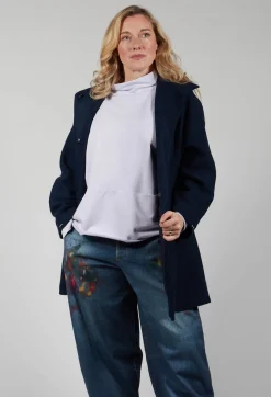 Elemente Clemente Coats^Short Mande Coat in Dark Night