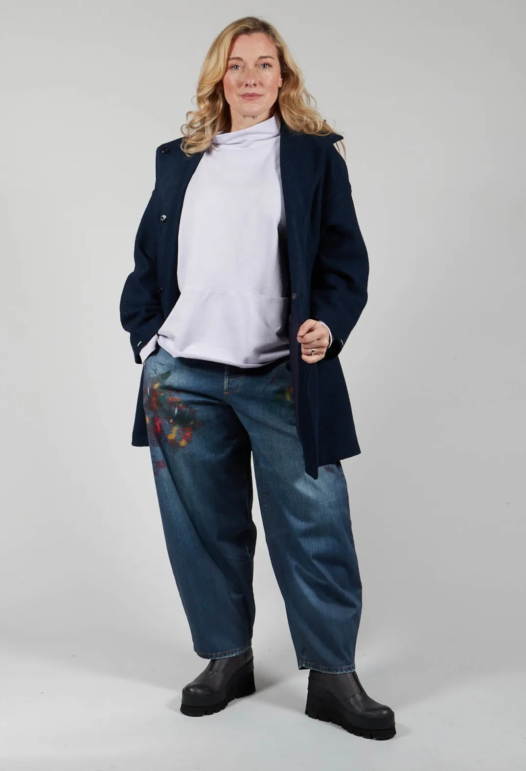Elemente Clemente Coats^Short Mande Coat in Dark Night