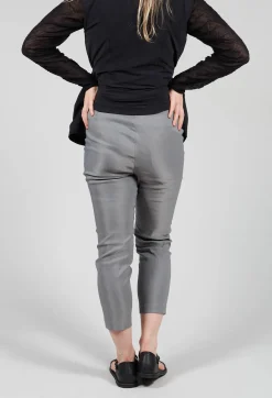 Sarah Pacini Leggings^Short Pull On Leggings in Grey