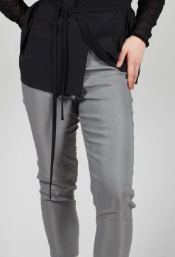 Sarah Pacini Leggings^Short Pull On Leggings in Grey