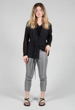 Sarah Pacini Leggings^Short Pull On Leggings in Grey