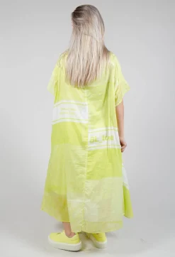 Rundholz Black Label Dresses^Short Sleeve Cotton Dress in Sun Print