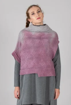 Moyuru Knitwear|Jumpers^Short Sleeve Knitted Jumper in Pink