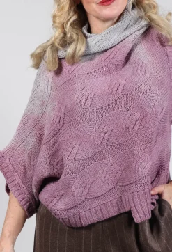 Moyuru Knitwear|Jumpers^Short Sleeve Knitted Jumper in Pink