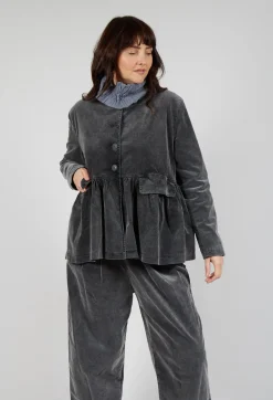 Amici Jackets^Short Structured Jacket in Pewter