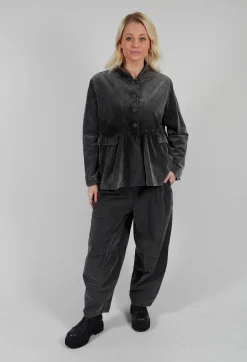 Amici Jackets^Short Structured Jacket in Pewter