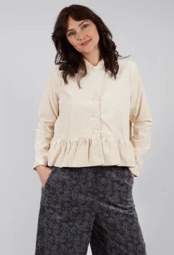 Amici Jackets^Short Structured Jacket in Cream