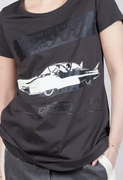 Rundholz Mainline Tops^Shortsleeve Top in Asteroid Print
