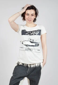 Rundholz Mainline Tops^Shortsleeve Top in Galaxy Print