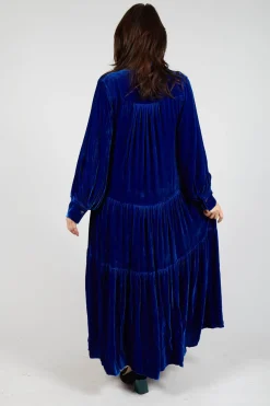 Bianco Levrin Coats^Shue Demisier in Blue Cobalt