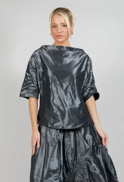 Igor Tops^Siena Tunic in Pewter