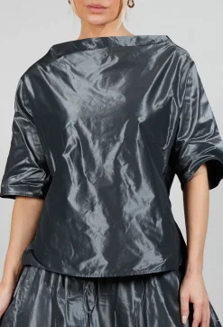Igor Tops^Siena Tunic in Pewter