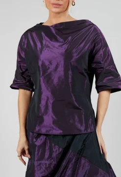 Igor Tops^Siena Tunic in Plum
