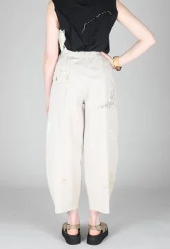 Tadashi Trousers^Signature Design Trousers in Beige