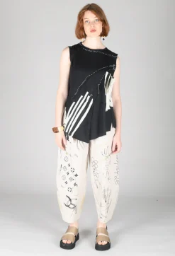 Tadashi Trousers^Signature Design Trousers in Beige