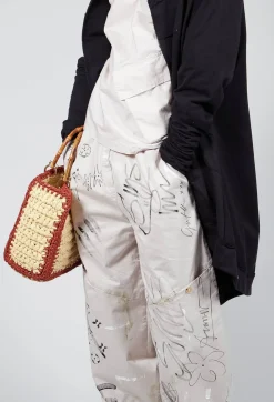 Tadashi Trousers^Signature Design Trousers in Beige