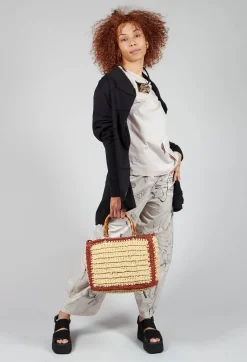 Tadashi Trousers^Signature Design Trousers in Beige