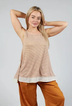 Mama B Tops^Silas Top In Ambra
