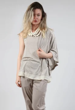 Mama B Tops^Silas Top In Argento