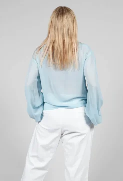 Umit Unal Shirts & Blouses^Silk Blouse in Mint
