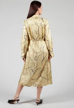Beatrice B Dresses^Silk Chemiser Dress in Rabbit Print