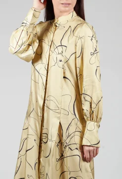 Beatrice B Dresses^Silk Chemiser Dress in Rabbit Print
