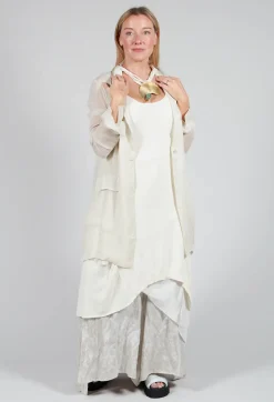 Masnada Jackets^Silk Lightweight Blazer in Chalk