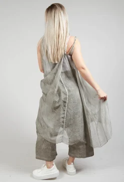 Rundholz Mainline Dresses^Silk Overdress in Hay Cloud