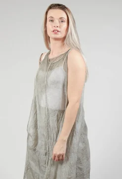 Rundholz Mainline Dresses^Silk Overdress in Hay Cloud