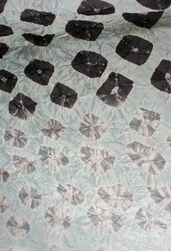 Etnika Scarves^Silk Scarf in Black/Grey