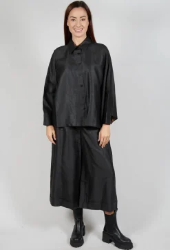 SOH Shirts & Blouses^Silk Shirt in Black
