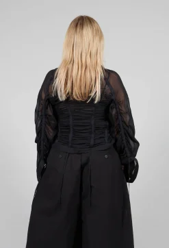 Isabel Benenato Shirts & Blouses^Silk Shirt in Black